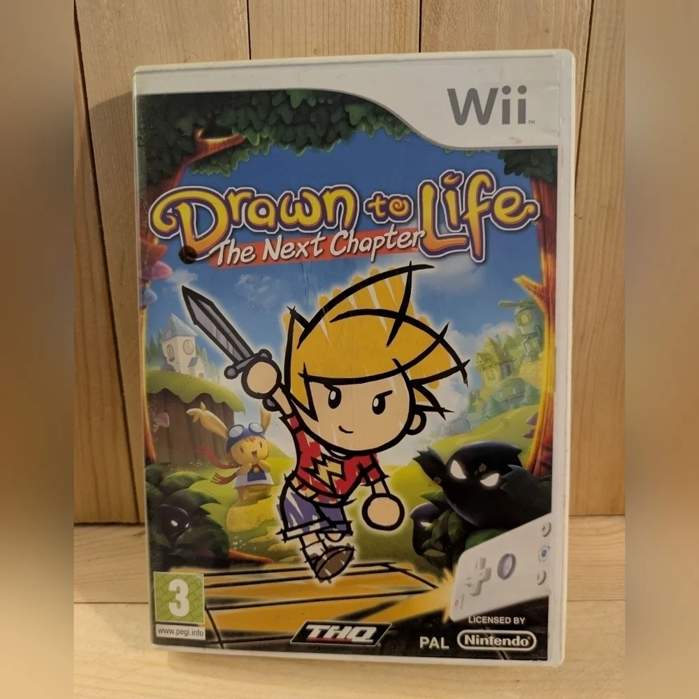 Nintendo Wii Game - Drawn to Life: The Next Chapter Used